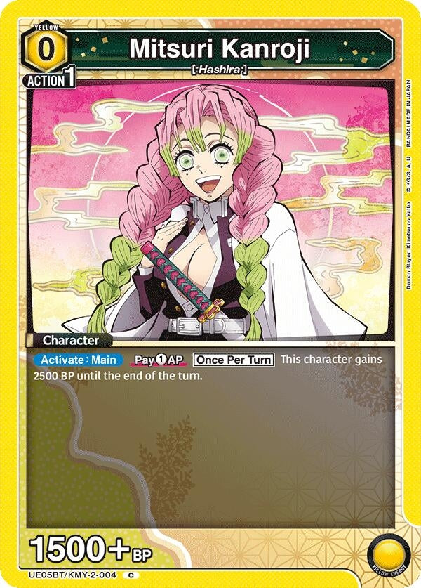 Image for Mitsuri Kanroji (004) (UE05BT/KMY-2-004) (UE05BT: Demon Slayer: Kimetsu no Yaiba) (UE05BT) - Union Arena