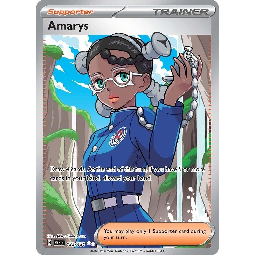 Amarys (132/131) (SV: Prismatic Evolutions) - PokeBox USA