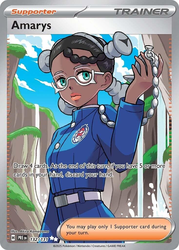 Amarys (132/131) (SV: Prismatic Evolutions) - PokeBox USA