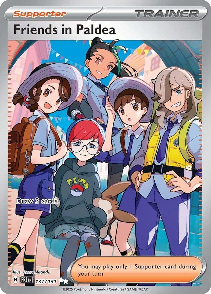 Friends in Paldea (137/131) (SV: Prismatic Evolutions) - PokeBox USA