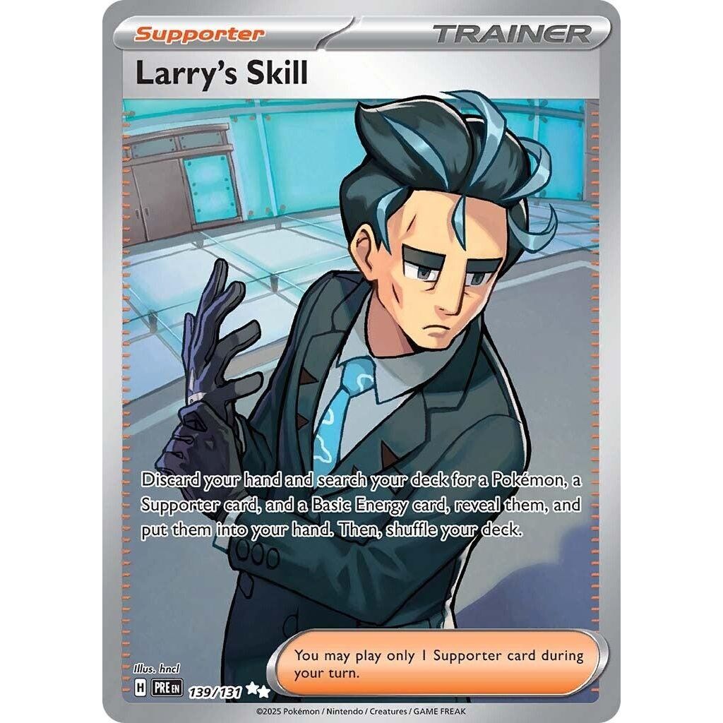 Larry's Skill (139/131) (SV: Prismatic Evolutions) - PokeBox USA