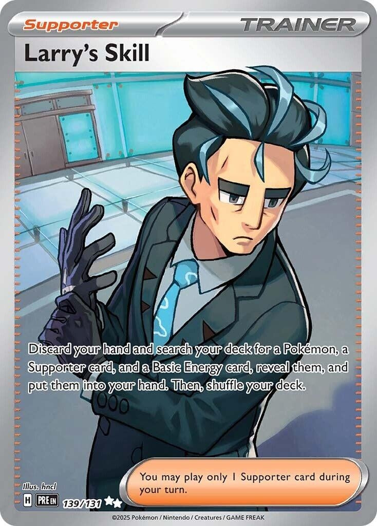 Larry's Skill (139/131) (SV: Prismatic Evolutions) - PokeBox USA