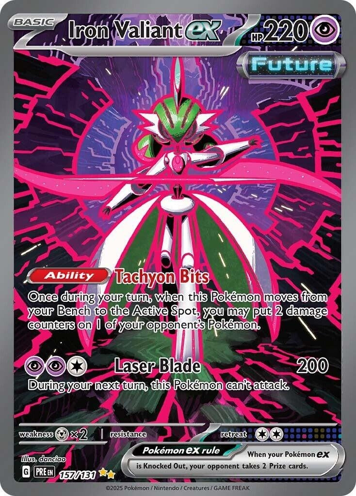 Iron Valiant ex (157/131) (SV: Prismatic Evolutions) - PokeBox USA