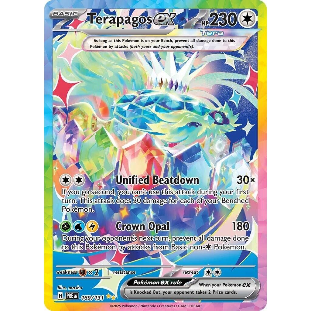 Terapagos ex (169/131) (SV: Prismatic Evolutions) - PokeBox USA