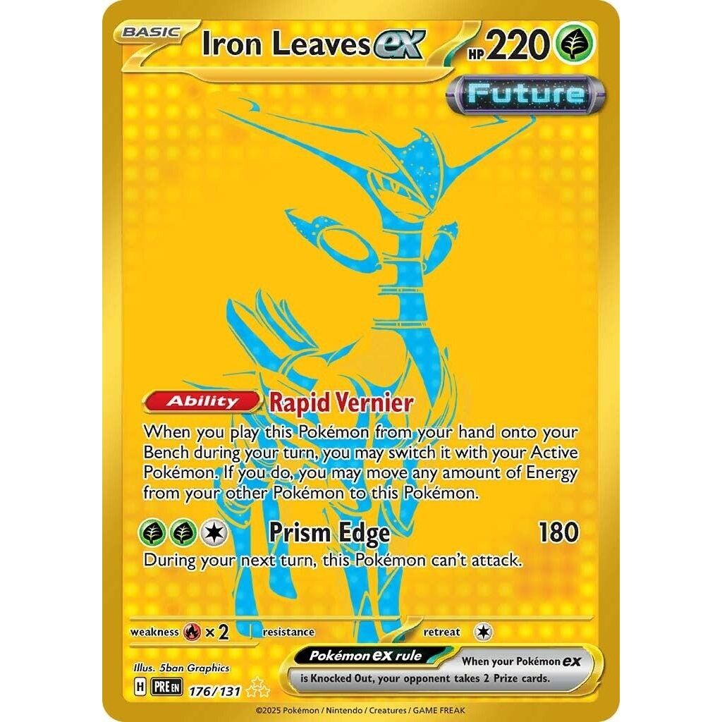 Iron Leaves ex (176/131) (SV: Prismatic Evolutions) - PokeBox USA
