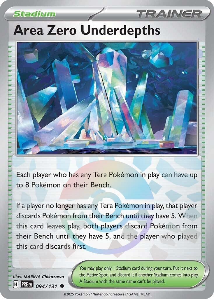 Image for Area Zero Underdepths (Poke Ball Pattern) (094/131) (SV: Prismatic Evolutions) - Pokemon
