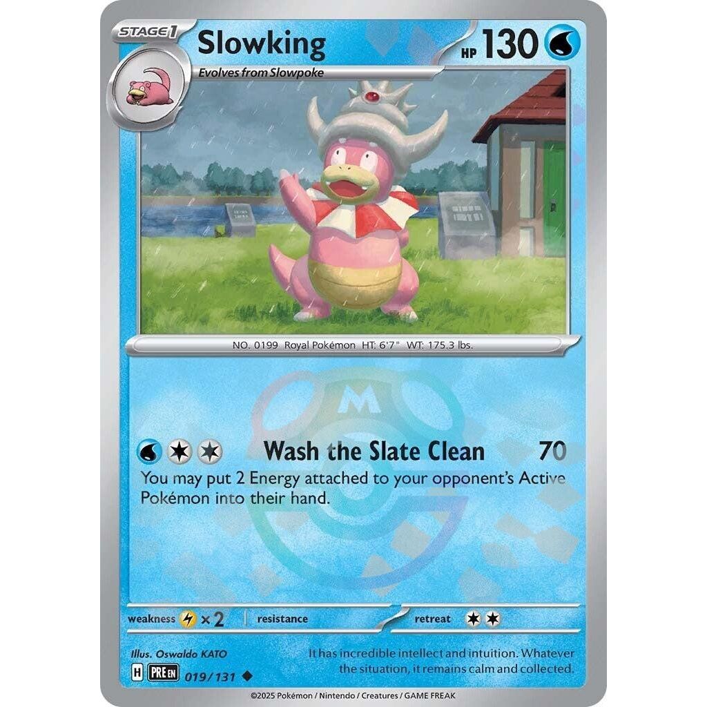 Slowking (Master Ball Pattern) (019/131) (SV: Prismatic Evolutions) - PokeBox USA
