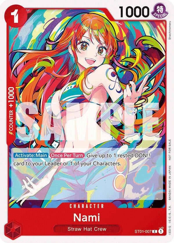Image for Nami (2025 New Year Event) (ST01-007) (One Piece Promotion Cards) (OP-PR) - One Piece Card Game