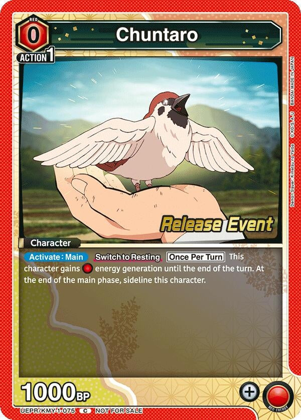 Image for Chuntaro (UEPR/KMY-1-075) (UE05BT: Demon Slayer: Kimetsu no Yaiba Release Event Cards) (UE05BT_RE) - Union Arena