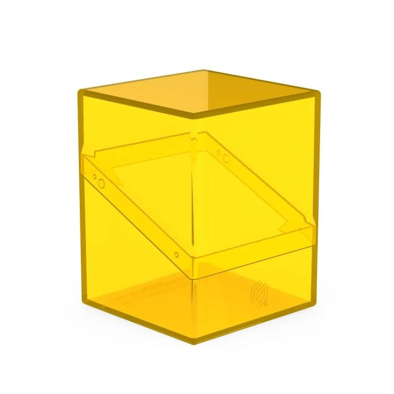 Image for Boulder Deck Case - Clear - Amber (Holds 100+) - Deck Boxes