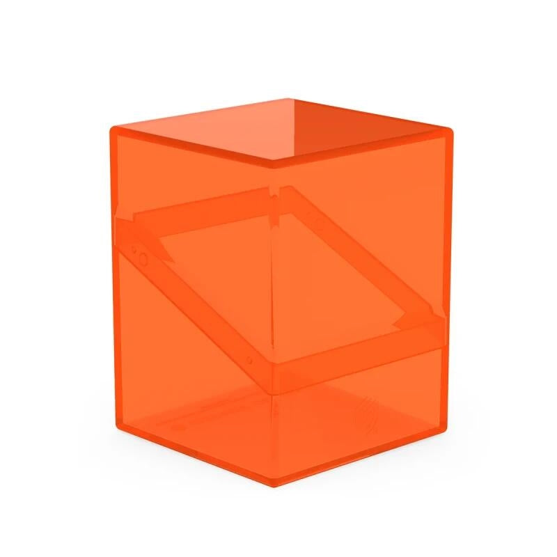 Image for Boulder Deck Case - Clear - Poppy Topaz (Holds 100+) - Deck Boxes