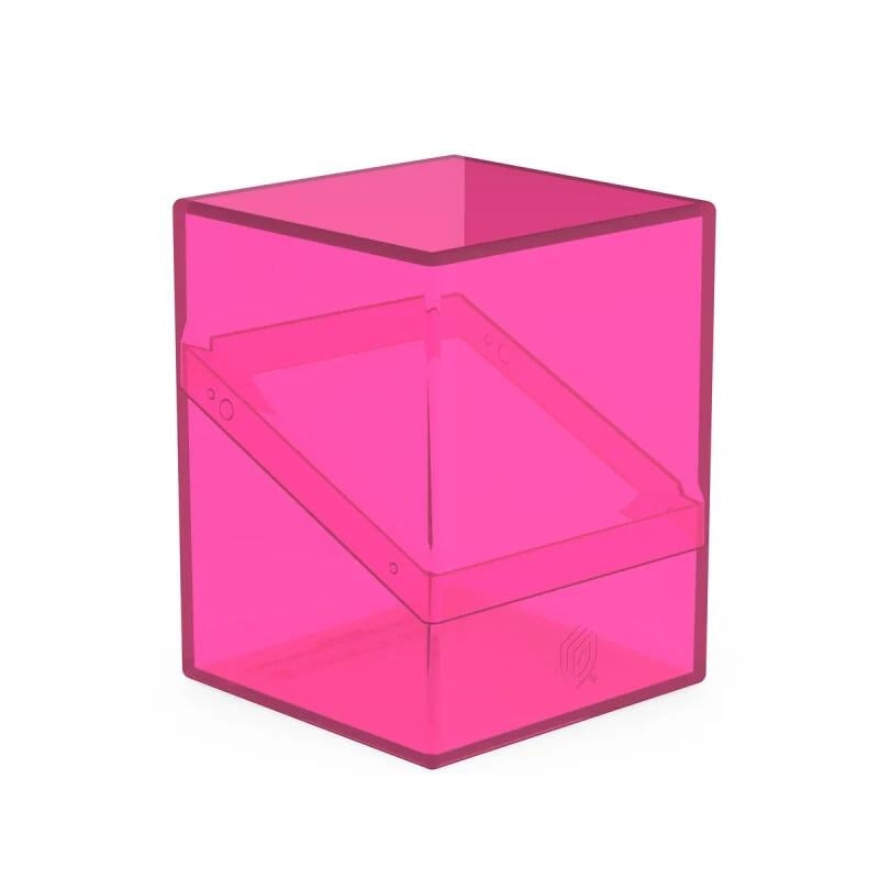 Image for Boulder Deck Case - Clear - Rhodonite (Holds 100+) - Deck Boxes