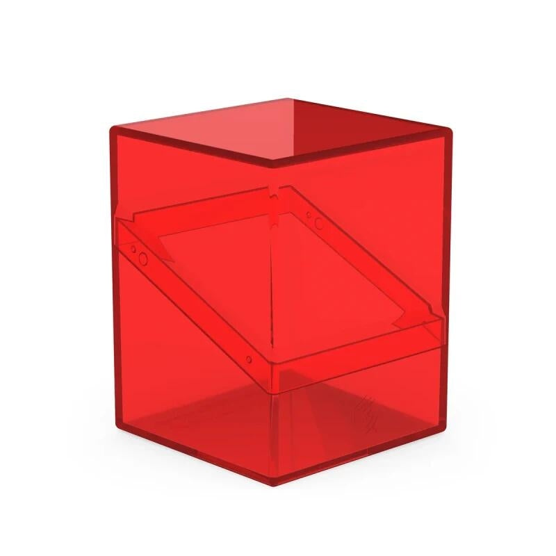 Image for Boulder Deck Case - Clear - Ruby (Holds 100+) - Deck Boxes