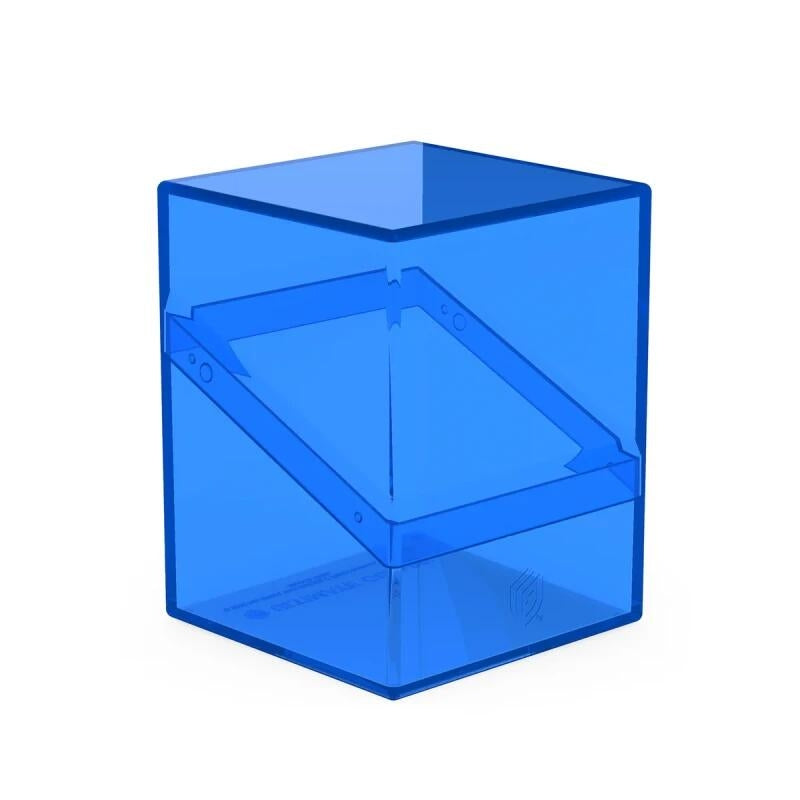 Image for Boulder Deck Case - Clear - Sapphire (Holds 100+) - Deck Boxes