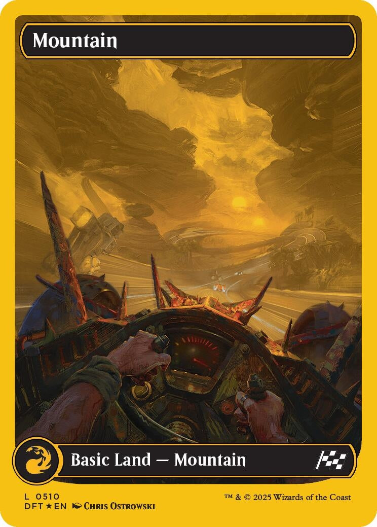 Mountain (0510) (First-Place Foil) (510) (Aetherdrift)