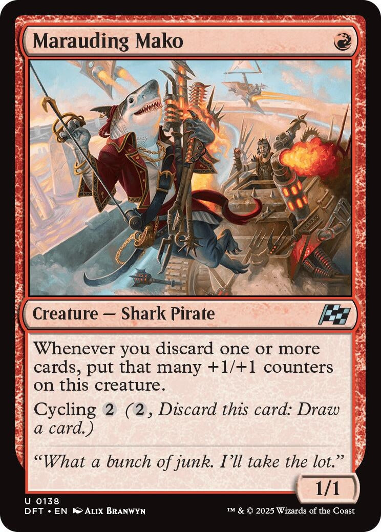 Marauding Mako (138) (Aetherdrift)