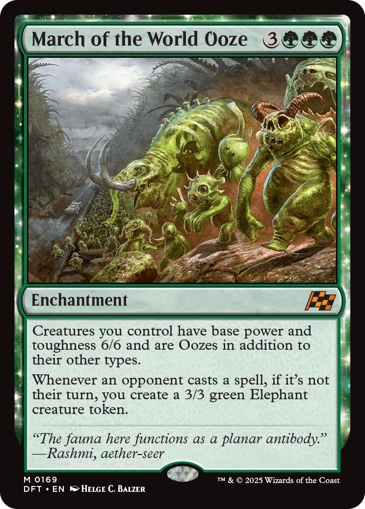 March of the World Ooze (169) (Aetherdrift)