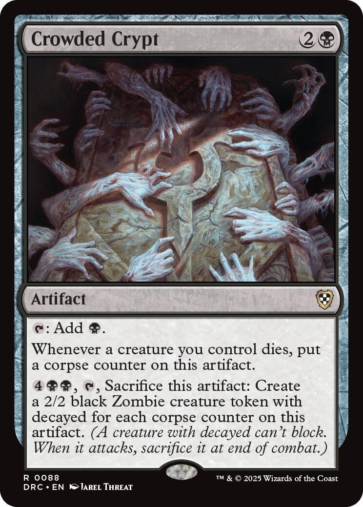 Crowded Crypt (88) (Aetherdrift)