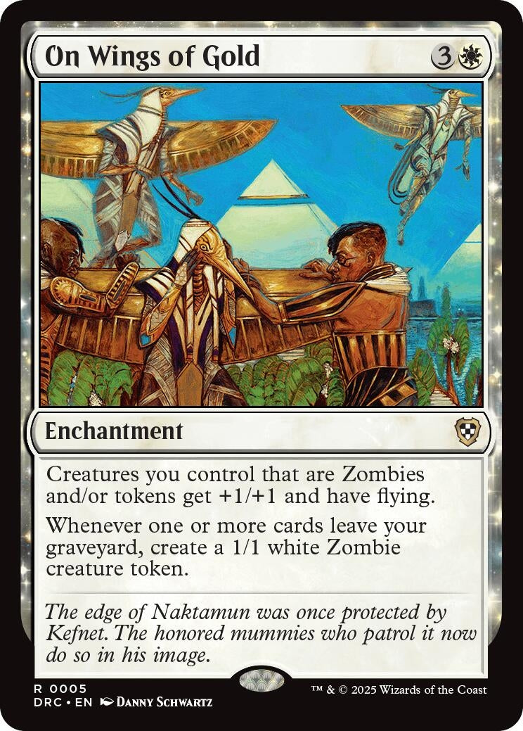 On Wings of Gold (5) (Aetherdrift)