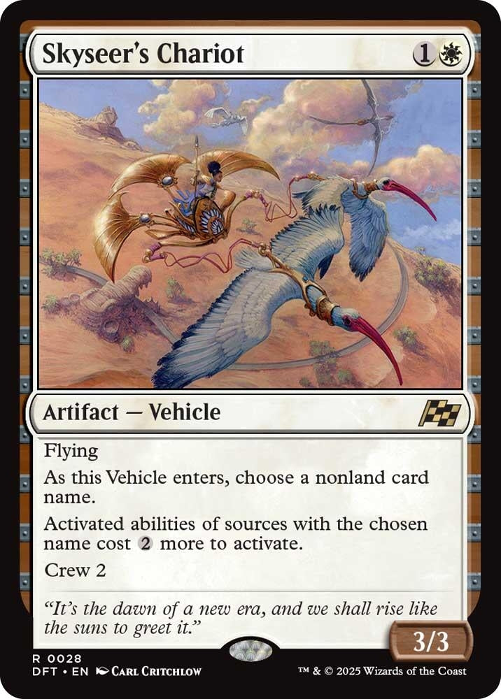 Skyseer's Chariot (28) (Aetherdrift)