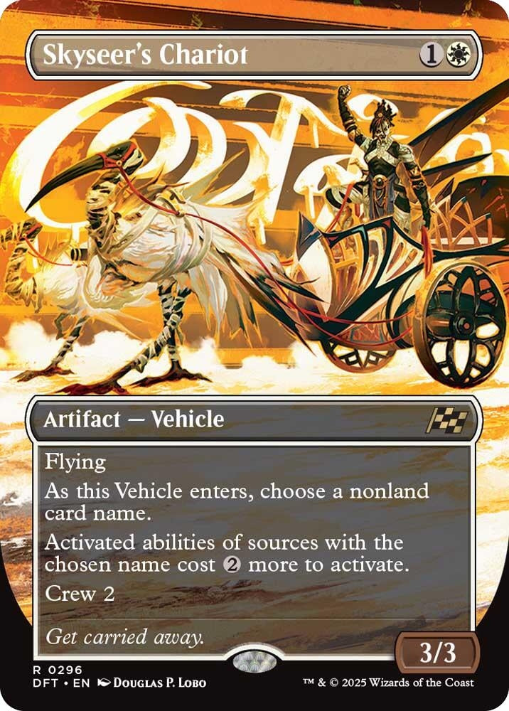 Skyseer's Chariot (Borderless) (296) (Aetherdrift)