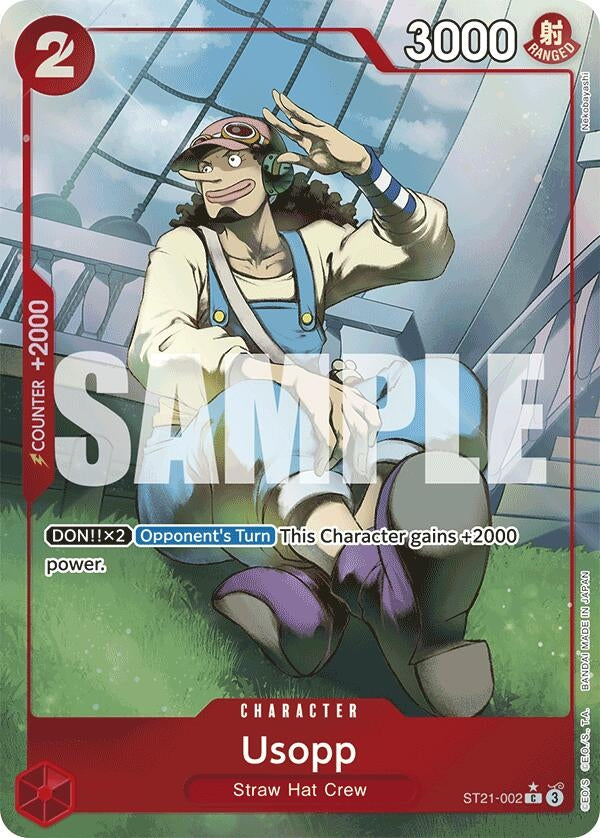 Image for Usopp (Parallel) (ST21-002) (Starter Deck EX: Gear 5) (ST-21) - One Piece Card Game