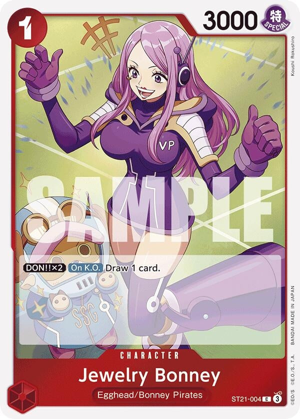 Image for Jewelry Bonney (ST21-004) (Starter Deck EX: Gear 5) (ST-21) - One Piece Card Game