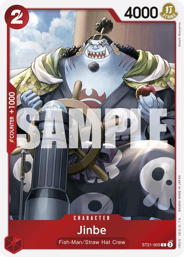 Image for Jinbe (ST21-005) (Starter Deck EX: Gear 5) (ST-21) - One Piece Card Game