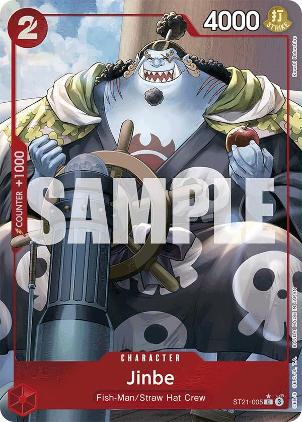 Jinbe (Parallel) (ST21-005) (Starter Deck EX: Gear 5)