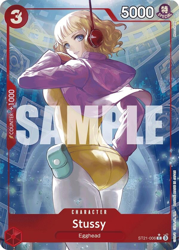 Image for Stussy (Parallel) (ST21-006) (Starter Deck EX: Gear 5) (ST-21) - One Piece Card Game