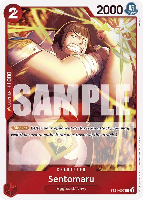 Image for Sentomaru (ST21-007) (Starter Deck EX: Gear 5) (ST-21) - One Piece Card Game