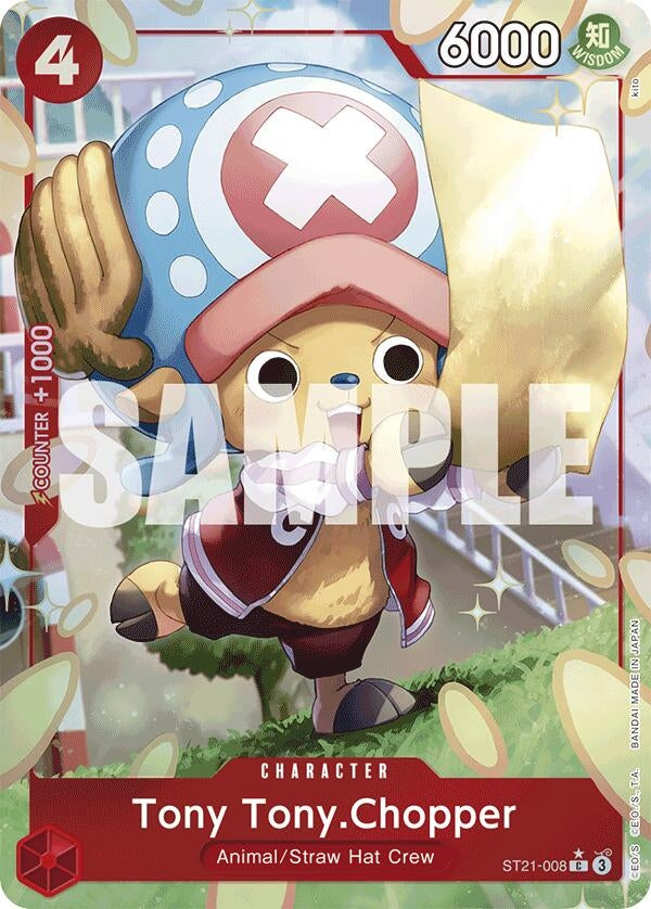 Image for Tony Tony.Chopper (Parallel) (ST21-008) (Starter Deck EX: Gear 5) (ST-21) - One Piece Card Game