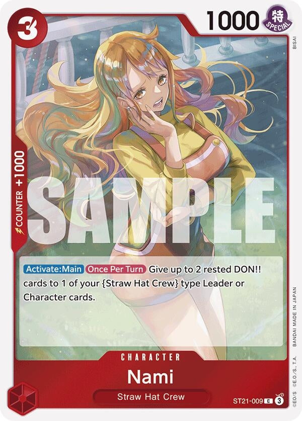 Image for Nami (ST21-009) (Starter Deck EX: Gear 5) (ST-21) - One Piece Card Game