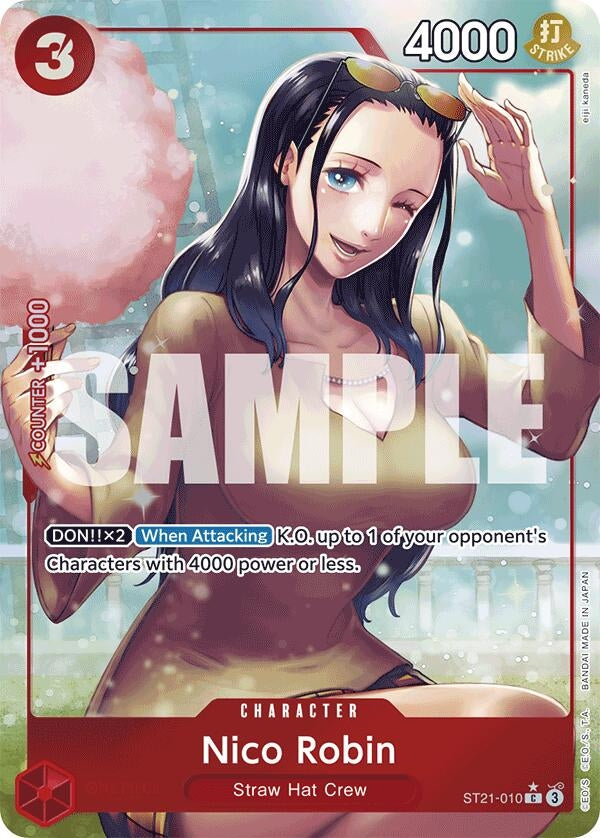 Image for Nico Robin (Parallel) (ST21-010) (Starter Deck EX: Gear 5) (ST-21) - One Piece Card Game