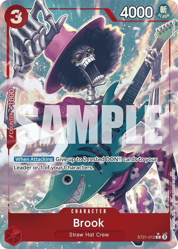 Image for Brook (Parallel) (ST21-012) (Starter Deck EX: Gear 5) (ST-21) - One Piece Card Game