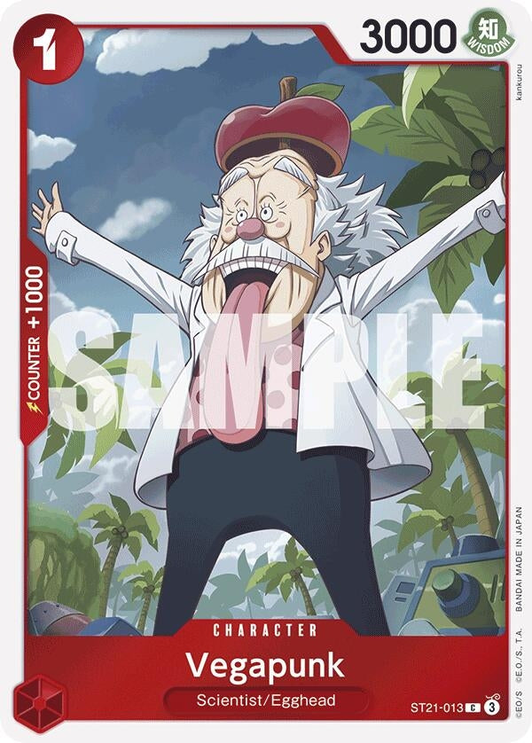 Image for Vegapunk (ST21-013) (Starter Deck EX: Gear 5) (ST-21) - One Piece Card Game