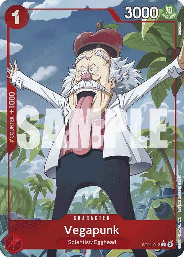 Image for Vegapunk (Parallel) (ST21-013) (Starter Deck EX: Gear 5) (ST-21) - One Piece Card Game