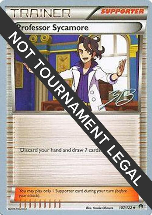 Image for Professor Sycamore - 2017 (Zachary Bokhari) (107/122) (World Championship Decks) (WCD) - Pokemon