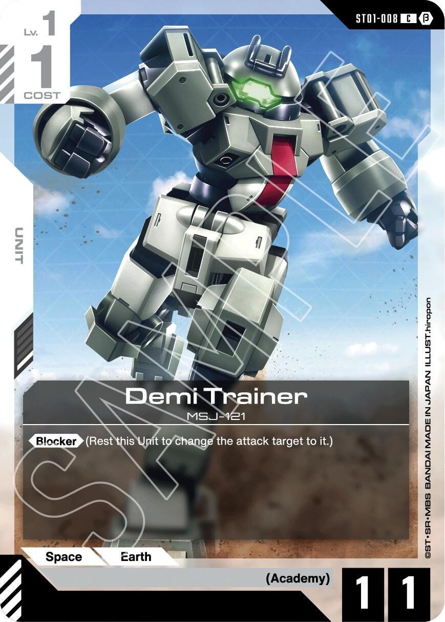 Image for Demi Trainer (ST01-008) (Edition Beta) (GD01_b) - Gundam Card Game