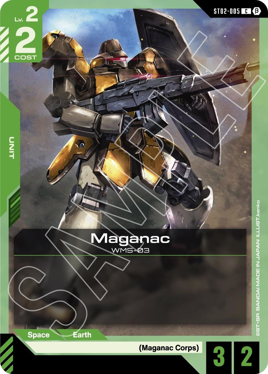 Image for Maganac (ST02-005) (Edition Beta) (GD01_b) - Gundam Card Game