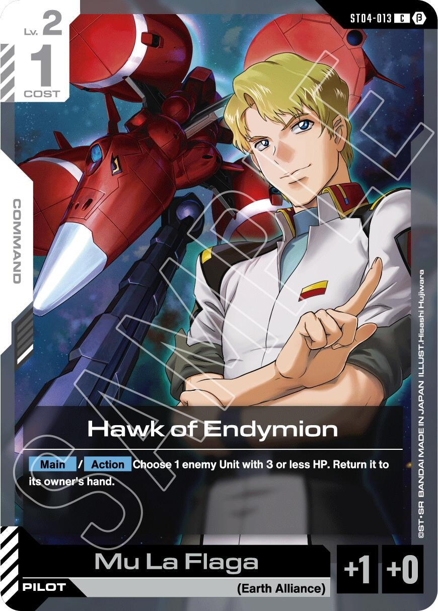Image for Hawk of Endymion (ST04-013) (Edition Beta) (GD01_b) - Gundam Card Game