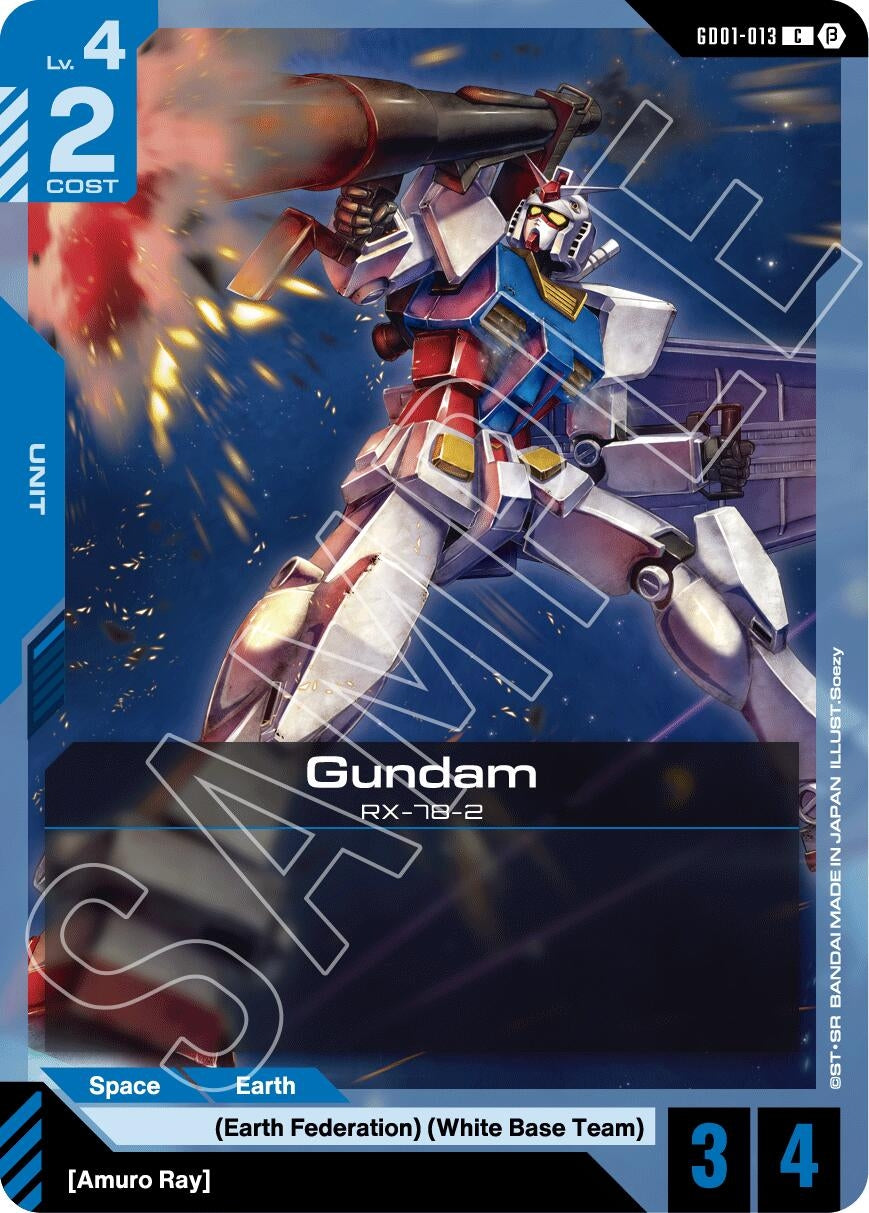 Image for Gundam (GD01-013) (GD01-013) (Edition Beta) (GD01_b) - Gundam Card Game
