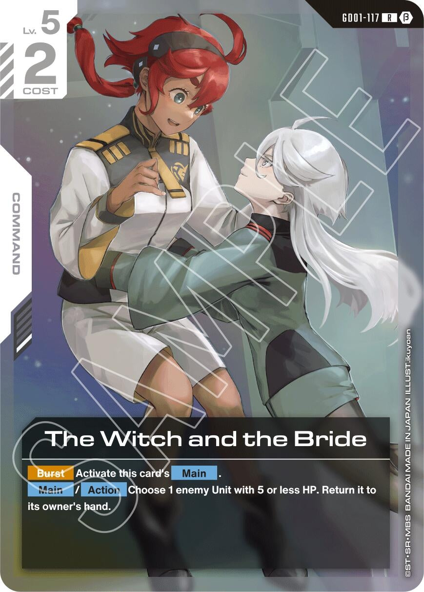 Image for The Witch and the Bride (GD01-117) (Edition Beta) (GD01_b) - Gundam Card Game
