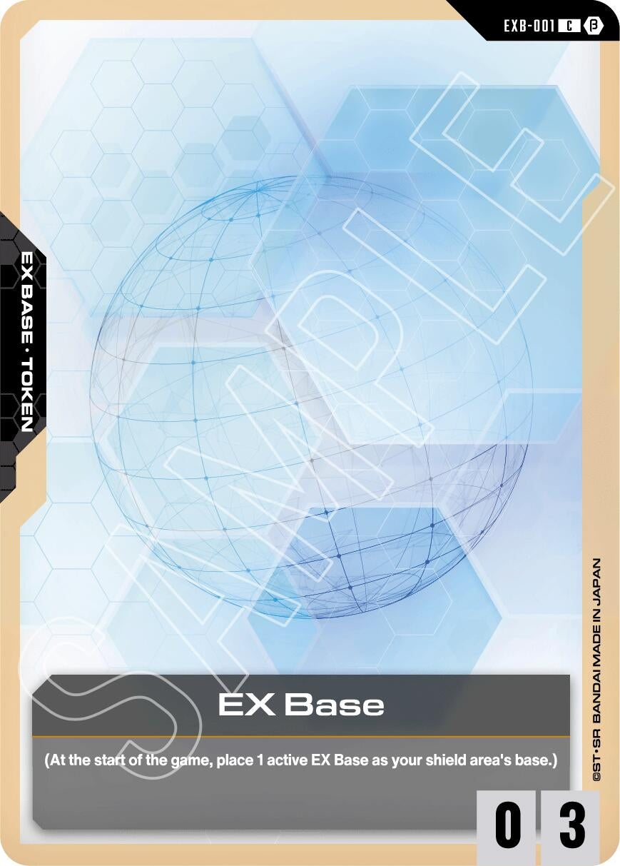 Image for EX Base (EXB-001) (Edition Beta) (GD01_b) - Gundam Card Game