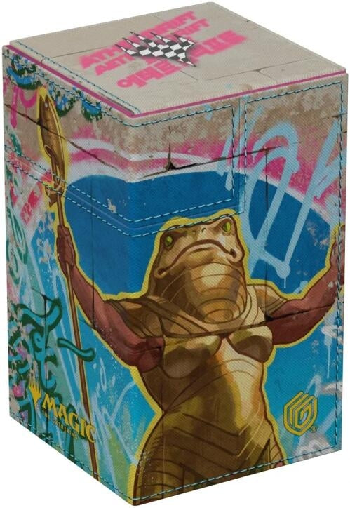 Image for Magic: The Gathering Aetherdrift Flip 'n' Tray Deck Case XenoSkin - Sab-Sunen, Luxa Embodied (Holds 100+) - Deck Boxes