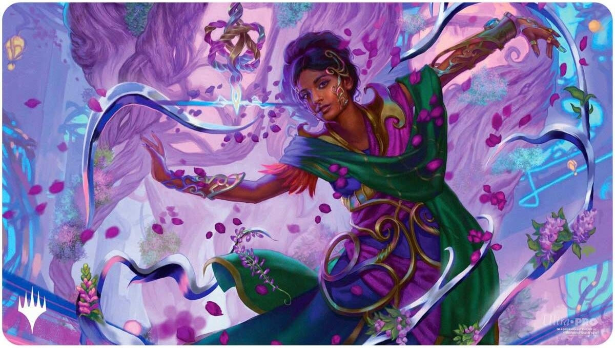 Image for Aetherdrift Playmat for Magic: The Gathering - Commander A: Avishkar Living Energy - Playmats