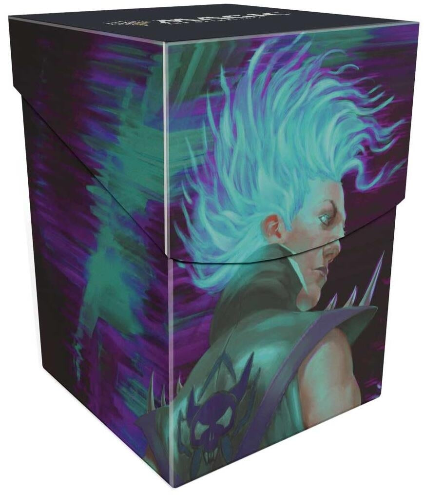 Image for Aetherdrift - Borderless Racer 2: Winter Cursed Rider 100+ Deck Box for Magic: The Gathering - Deck Boxes