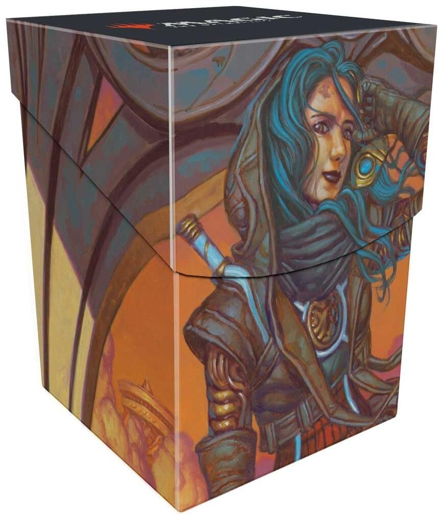 Image for Aetherdrift - Borderless Racer 1: Sita Varma, Masked Racer 100+ Deck Box for Magic: The Gathering - Deck Boxes