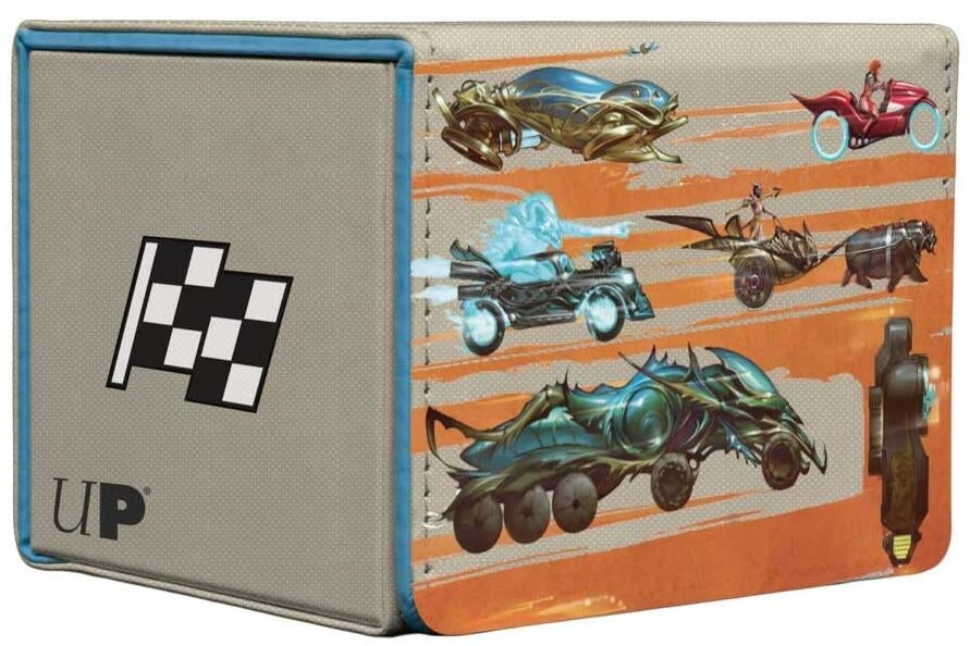 Image for Aetherdrift - Set Symbol: Finish Line Bundle Key Art Alcove Edge Deck Box for Magic: The Gathering - Deck Boxes