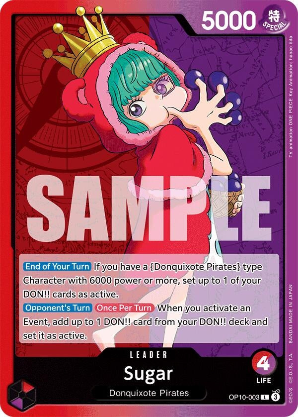 Image for Sugar (003) (OP10-003) (Royal Blood) (OP10) - One Piece Card Game